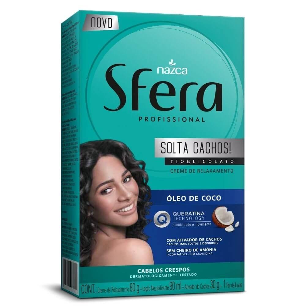 NAZCA Hair Treatment Kit Relaxamento Solta Cachos Sfera Profissional / Relaxation Kit Loose Curls Sfera Professional