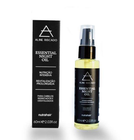 NutraHair Brazilian Keratin Treatment Aline Riscado Dry Nutrition Revitalization Essential Night Oil 60ml - NutraHair