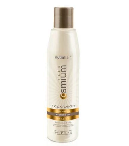 NutraHair Brazilian Keratin Treatment Flex Osmium SOS Advanced Professional Relaxation Moisturizing 300ml - NutraHair