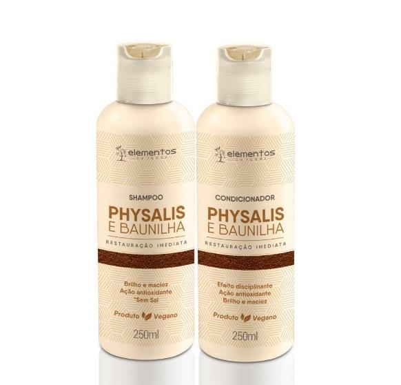 NutraHair Home Care Immediate Restoration Vanilla Physalis Brazilian Elements 2x250ml - NutraHair