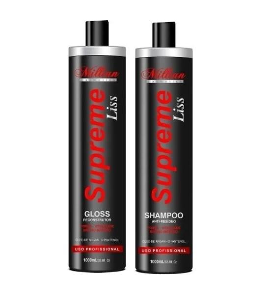 Other Brazilian Keratin Treatment High Performance Capillary Realignment Supreme Liss Treatment Kit 2x1L - Millian