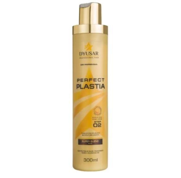 Other Brazilian Keratin Treatment Perfect Plastia Blend Smoothing Realignment Progressive Step 2 300ml - Dyusar