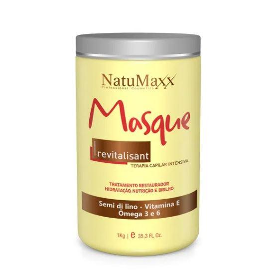 Other Hair Mask Revitalisant Semi di Lino Omegas 3 & 6 Vitamin E Therapy Masque 1Kg - Natumaxx