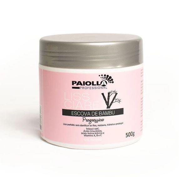 Paiolla Hair Mask Smooth Progressive Liss Ciare Bamboo Active Reconstructive Mask 500g - Paiolla