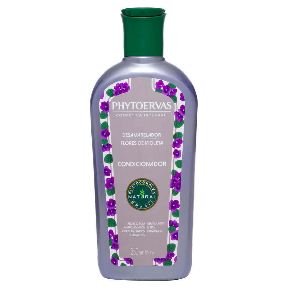 Phytoervas Conditioners Phytoervas Conditioner Desamarelator Violet Flowers 250ml