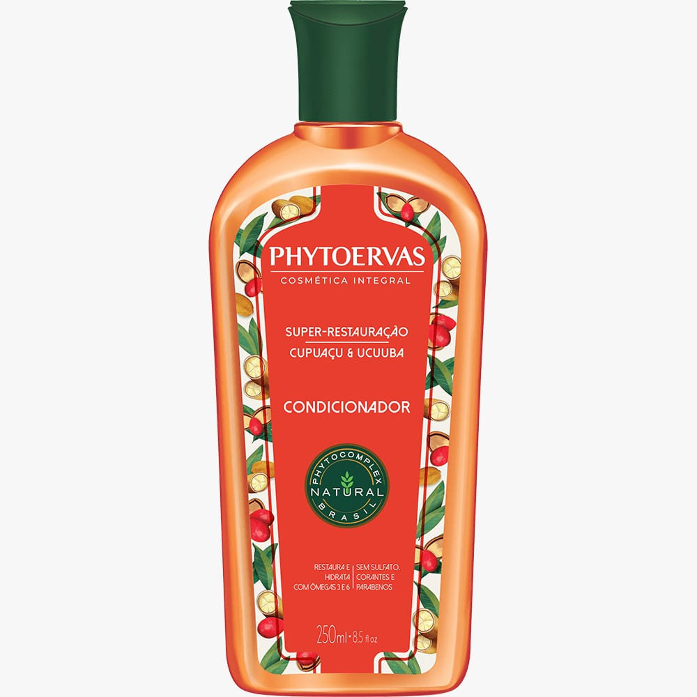 Phytoervas Conditioners Phytoervas Super Conditioner Restoration Cupuaçú and Ucuúba 250ml