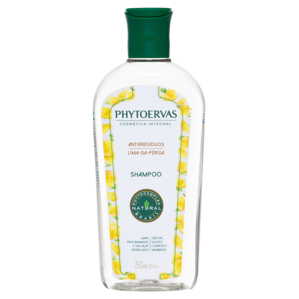 Phytoervas Shampoo Phytoervas Persia 250ml Anti-residues Lime Shampoo