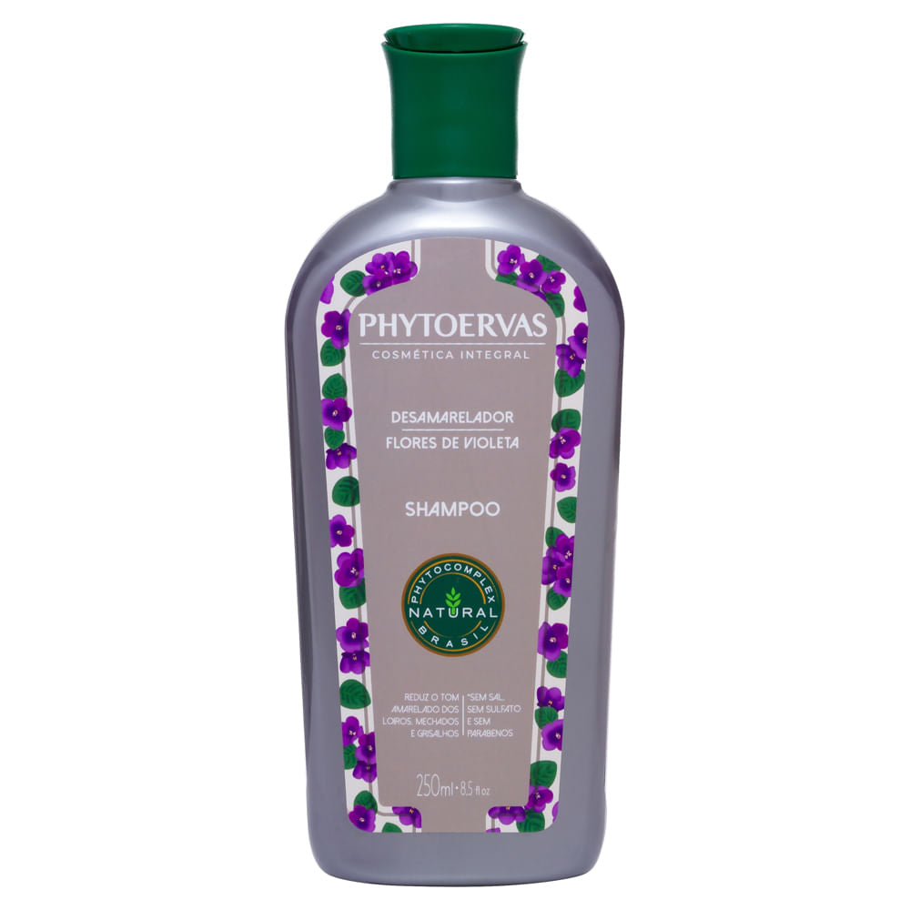 Phytoervas Shampoo Phytoervas Shampoo Desamarelator Violet Flowers 250ml