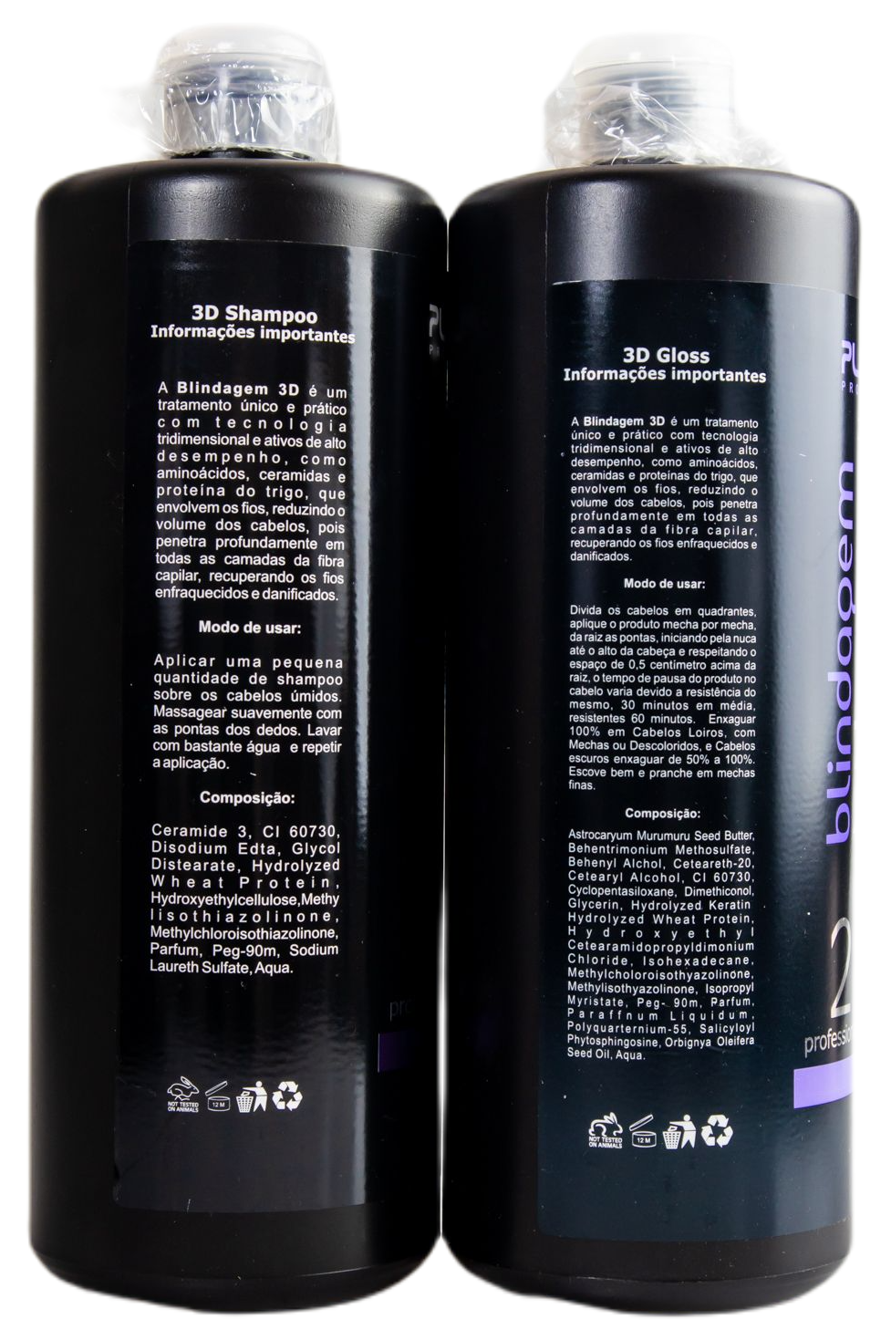 Plancton Professional Brazilian Keratin Treatment Professional Formol Free 3D Dynamic Shielding Kit 2x1L - Plancton Professional