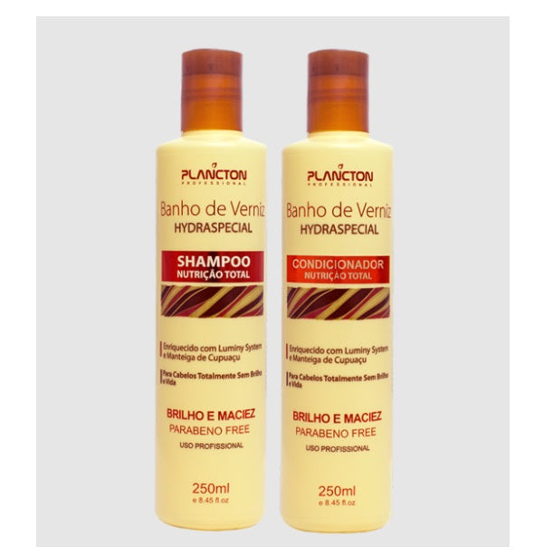 Plancton Professional Hair Care Kits Varnish Bath Revitalizing Restore Treatment Kit 2x250ml - Plancton Professional