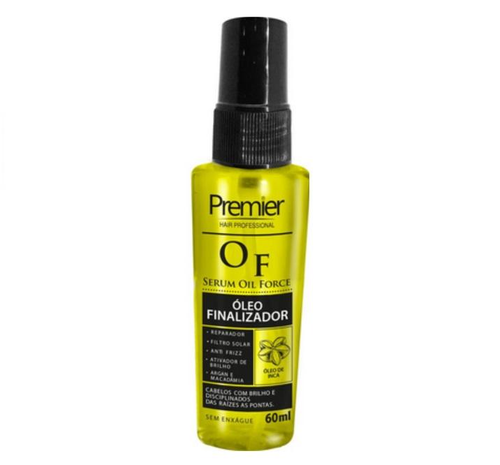 Premier Hair Home Care Serum Oil Force Inca Oil Repair Sunscreen Treatment Finisher 60ml - Premier Hair