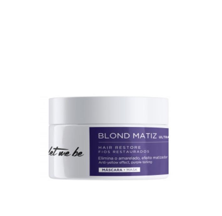 ProSalon Hair Mask Anti Yellow Ultra Blue B-btox Blond Matiz Platinum Tinting Mask 250ml - ProSalon