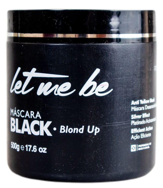 ProSalon Hair Mask Let Me Be Black Mask Blond Up Silver Effect 500g - ProSalon