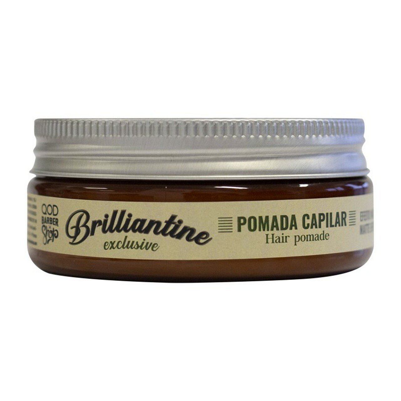 QOD Shaving & Grooming Brilliantine Hair Pomade 130G - QOD Barber Shop - QOD