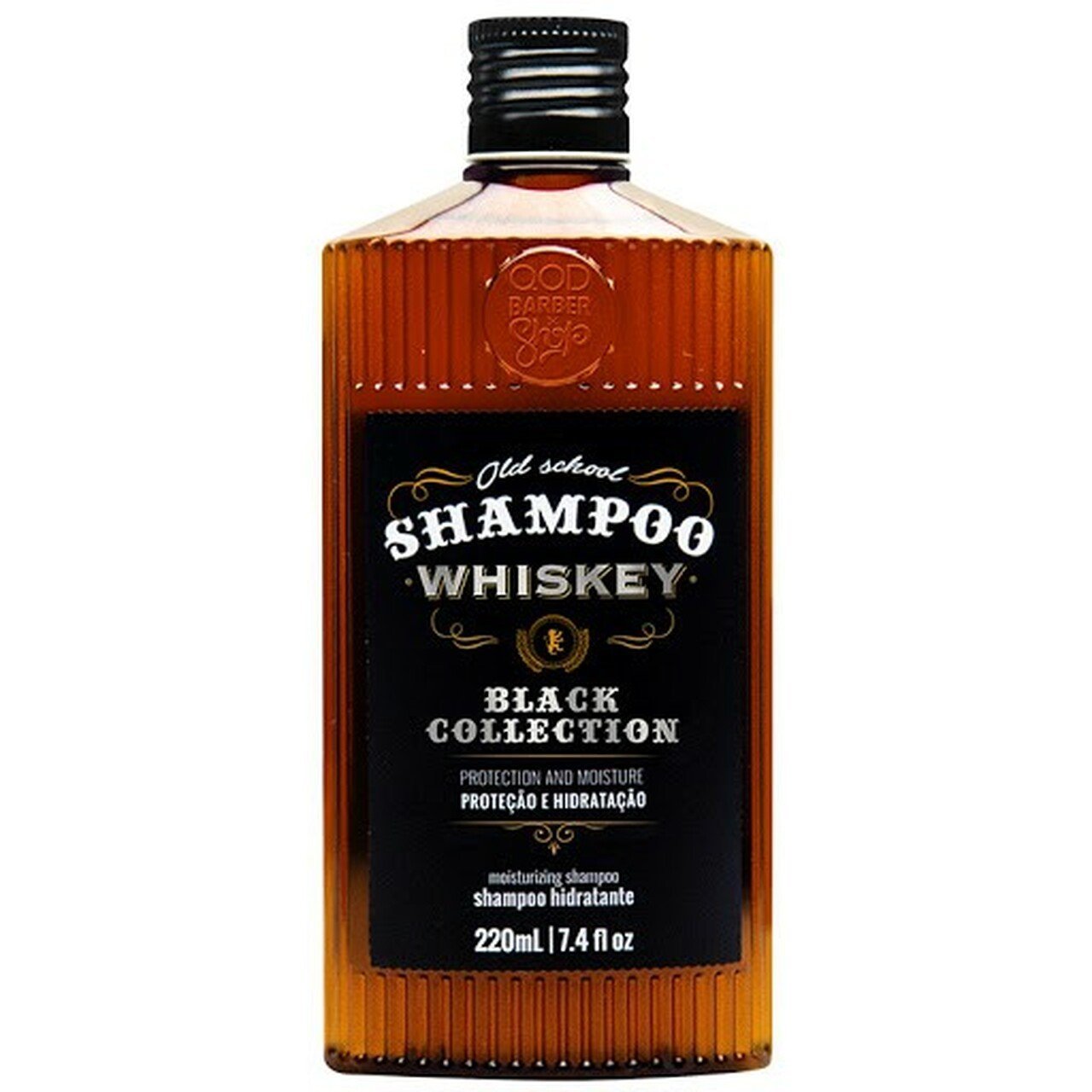 QOD Shaving & Grooming QOD Barber Shop Old School Whiskey Shampoo 220ML - QOD