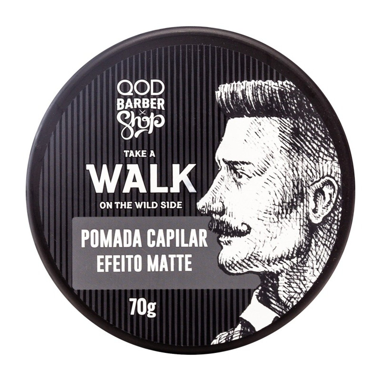 QOD Shaving & Grooming QOD Barber Shop Walk Hair Pomade 70G - QOD