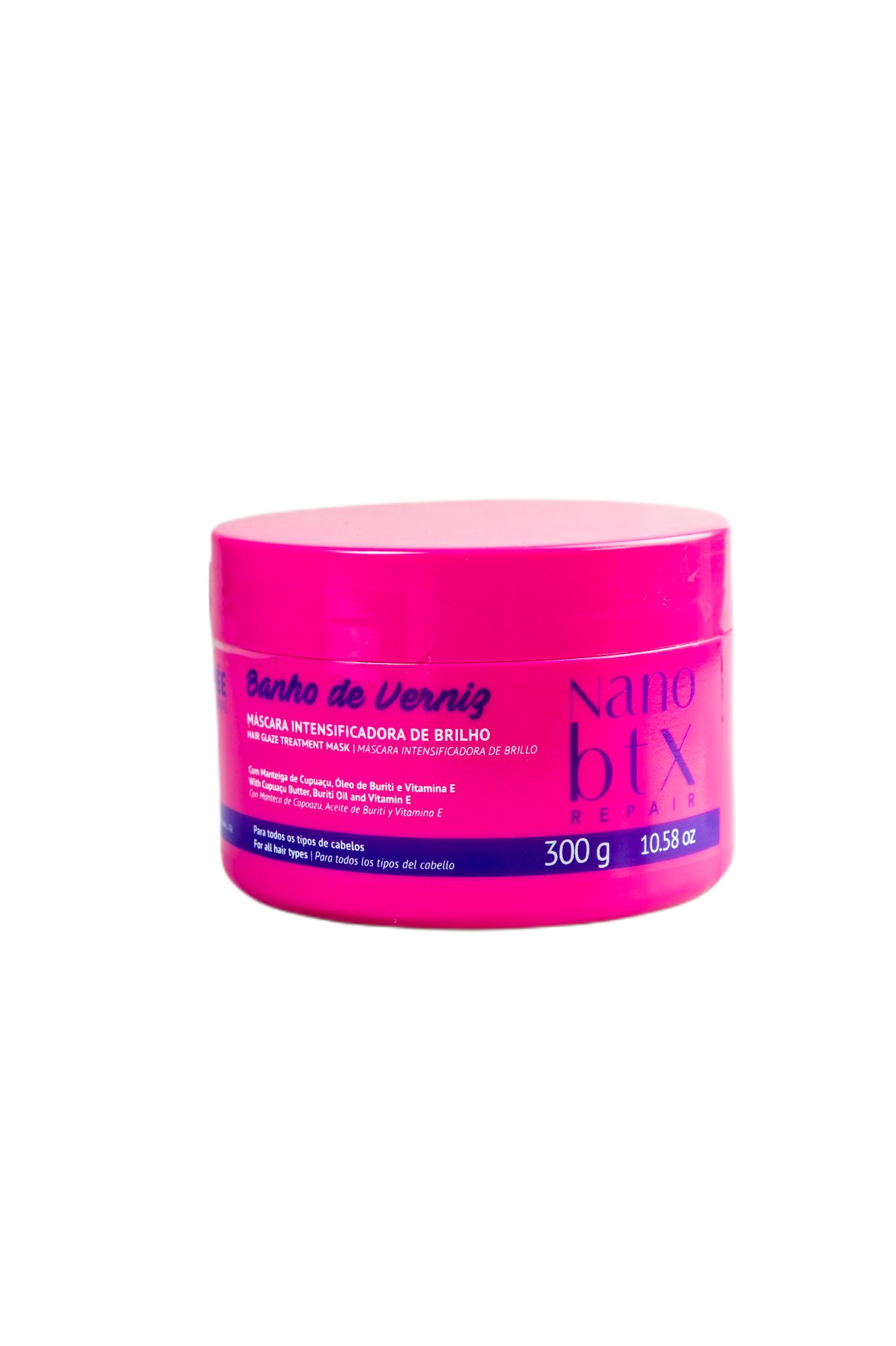 Richée Brazilian Keratin Treatment Brazilian Nano Deep Hair Mask  Varnish Bath Shine Intensifying Treatment Mask 300g - Richée