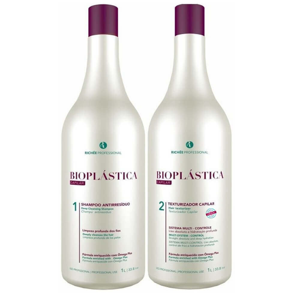 Richée Brazilian Keratin Treatment Richée Bioplasty Treatment Kit 2x 1L / 2x 33.8 fl oz