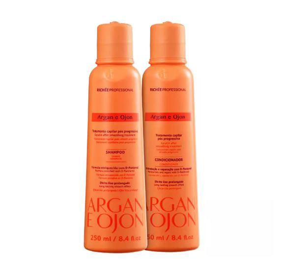 Richée Home Care Home Care Treatment Argan Ojon and Smooth Effect Maintenance 2x250ml - Richée