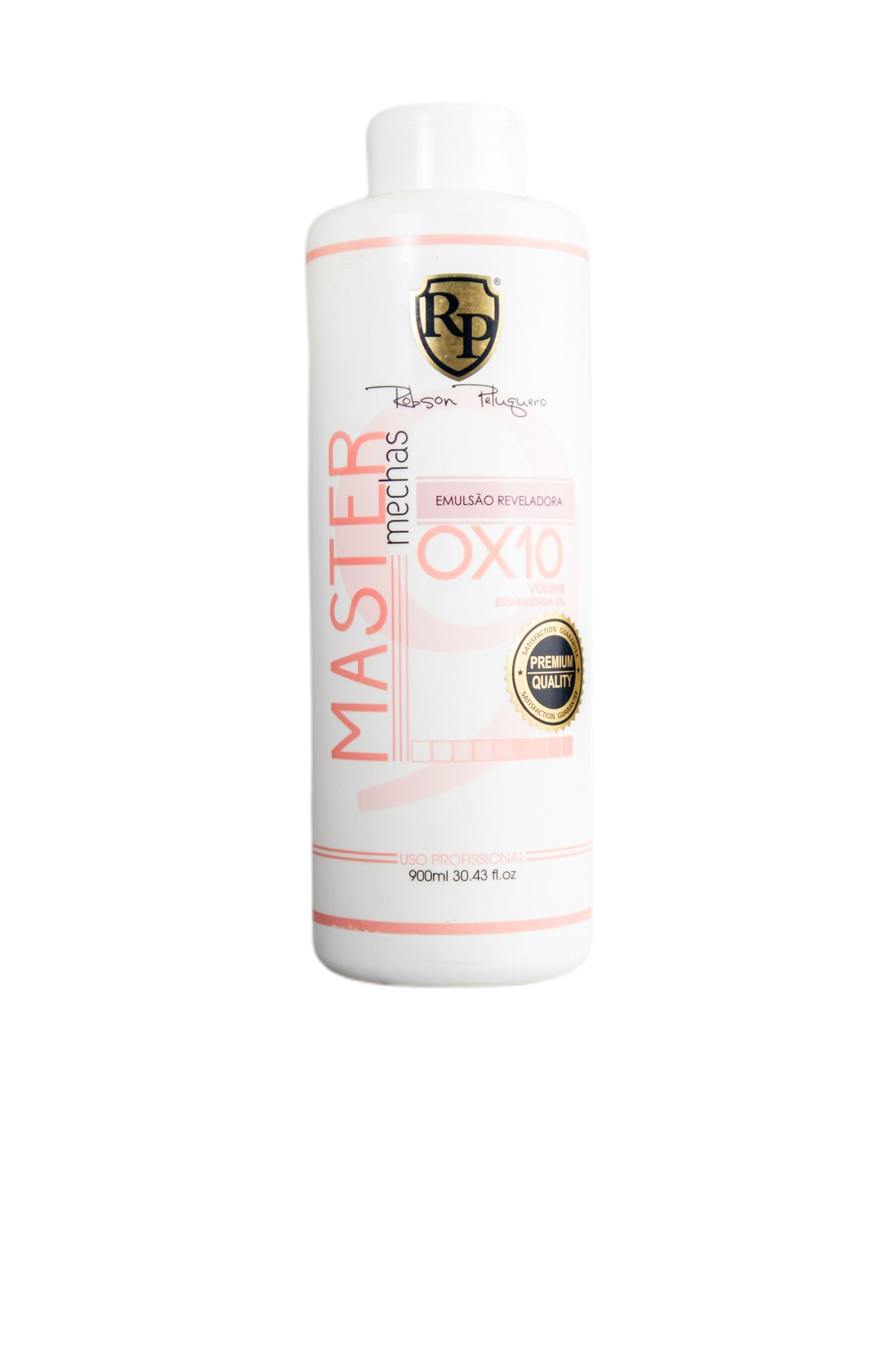 Robson Peluquero Bleaching Powder Master Mechas Revealing Emulsion OX 10 900ml - Robson Peluquero