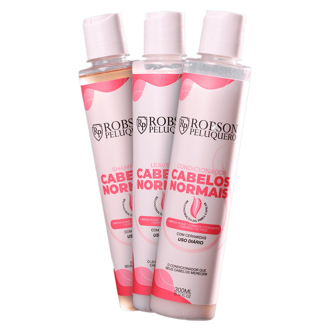 Robson Peluquero Home Care Robson Peluquero Home Care Normal Hair Kit 3x300ml / 3x 10.1 Oz