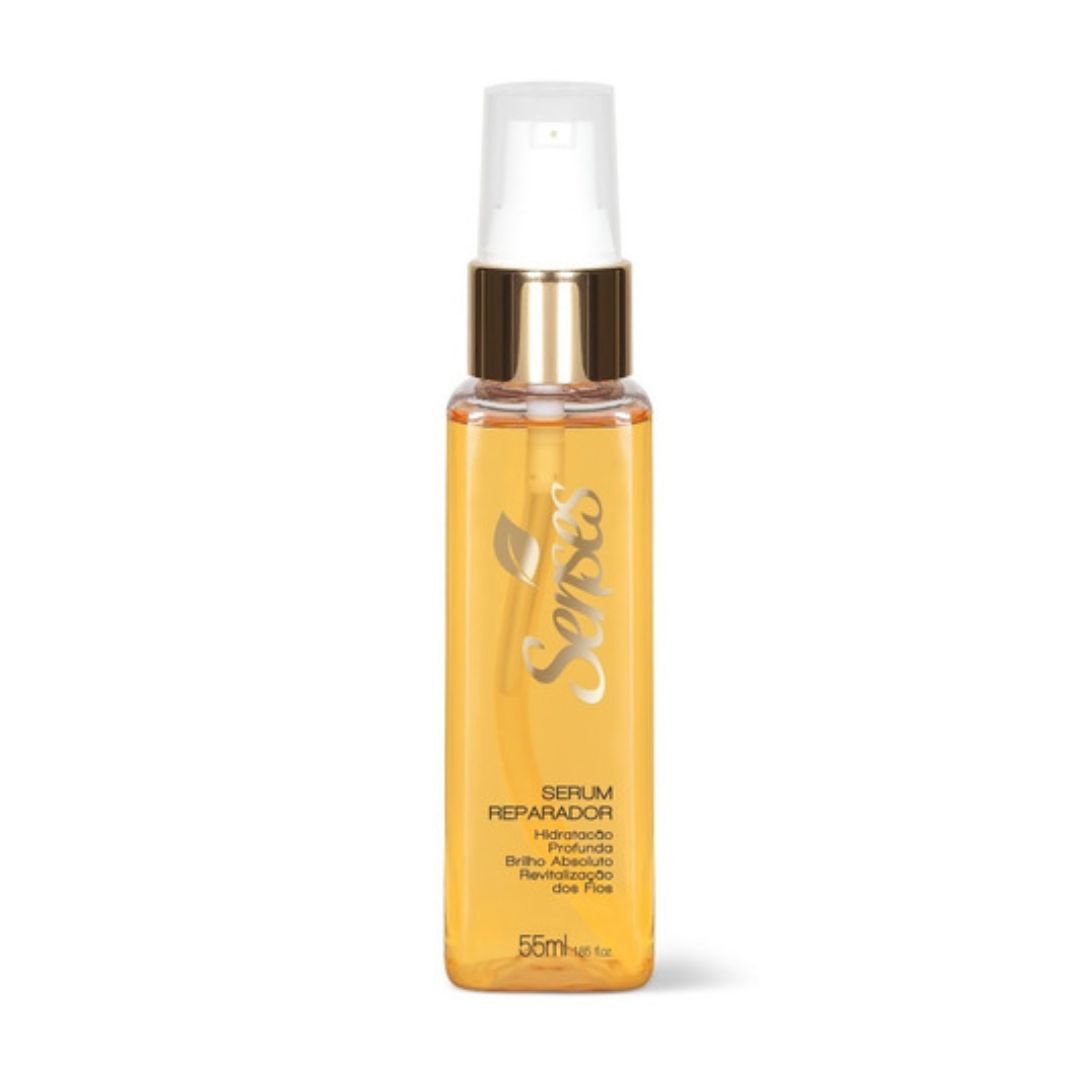 Senses Tips Repairer Revitalizing Frizz Control Shine Hair Finisher Serum 60ml - Senses