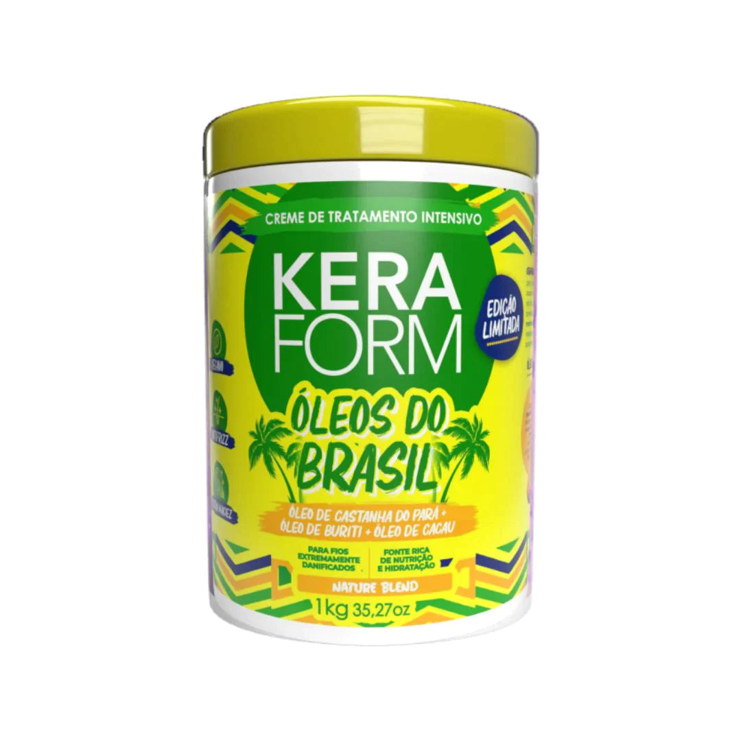 Skafe Hair Mask Skafe Keraform Óleos do Brasil Treatment Cream 1Kg / 35.27 fl oz