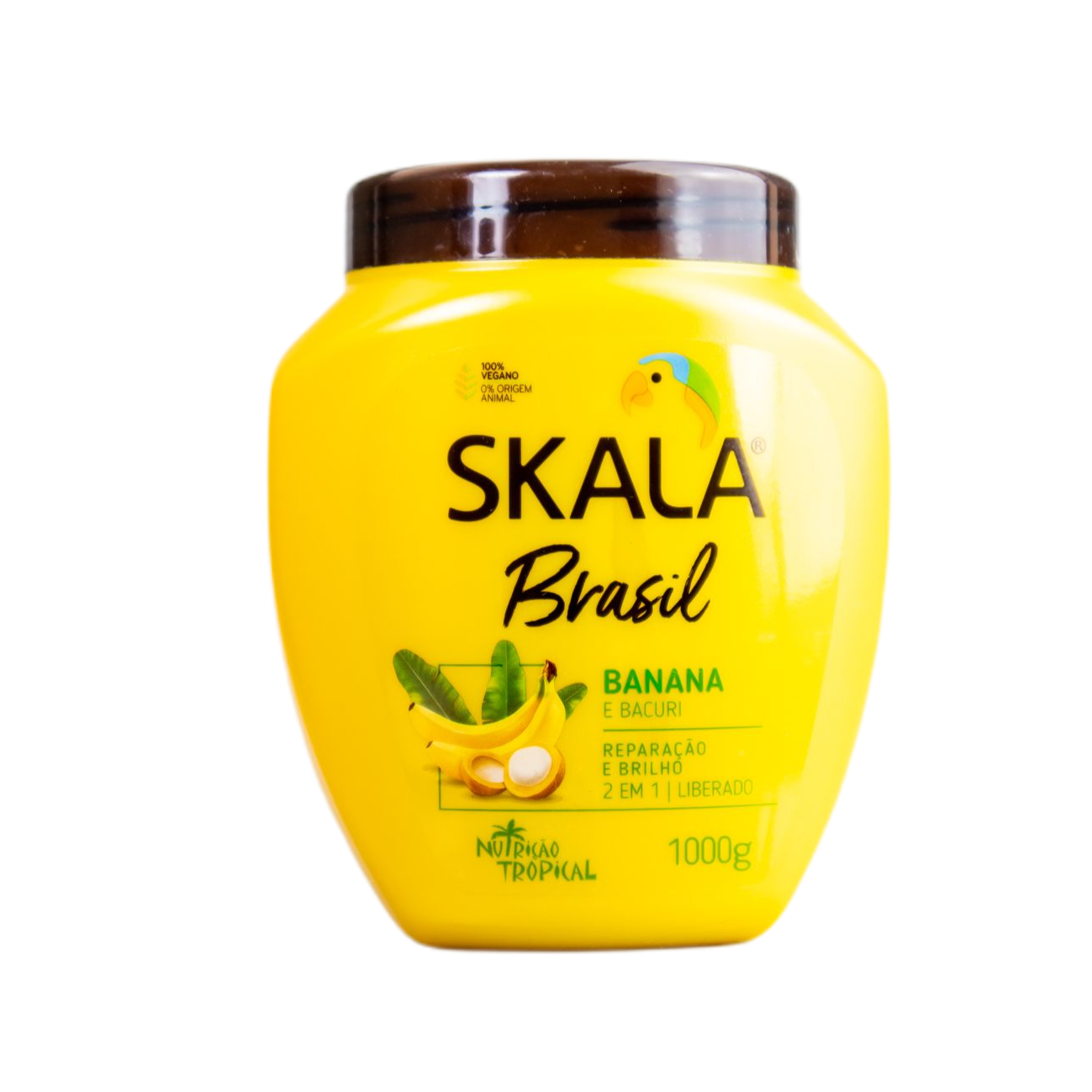 Skala Treatment Cream Creme De Tratamento Banana E Bacuri / Banana Cream Treatment And Bacuri Brazil Treatment Cream - Skala