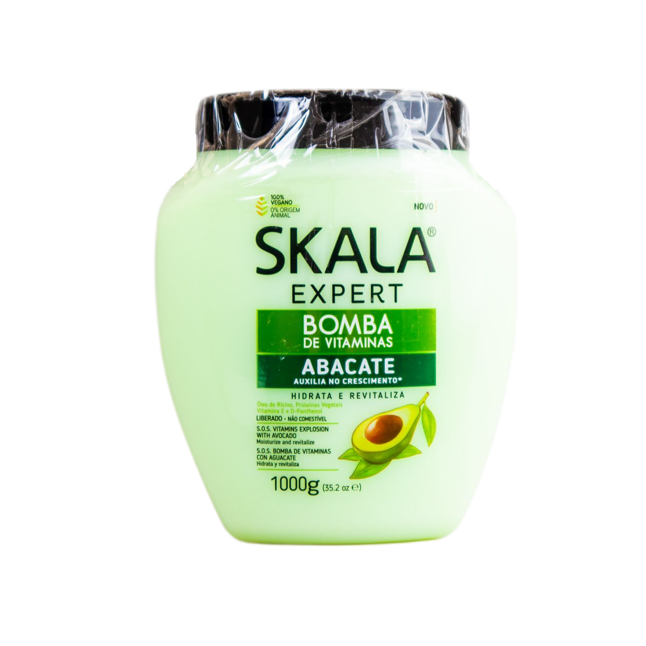 Skala Treatment Cream Creme De Tratamento Bomba De Vitaminas Abacate / Treatment Cream Pump Avocado Vitamins Treatment Cream - Skala