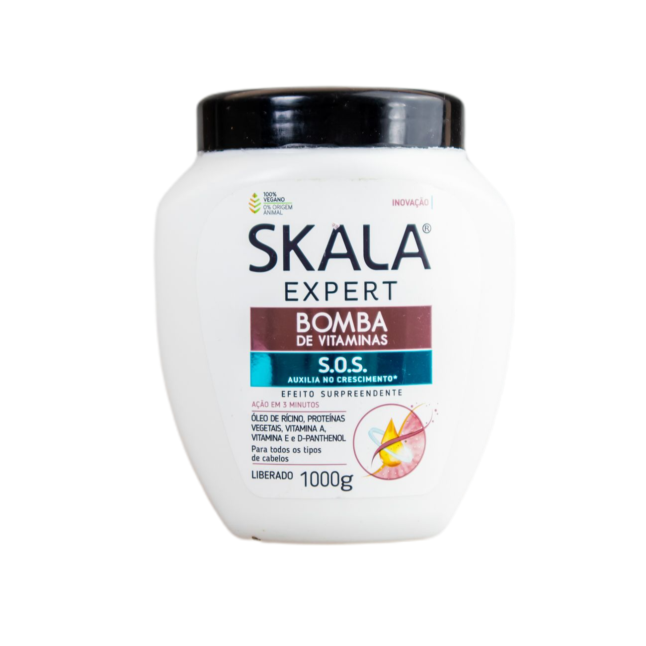 Skala Treatment Cream Creme De Tratamento Bomba De Vitaminas / Cream Pump Vitamins Treatment Treatment Cream - Skala