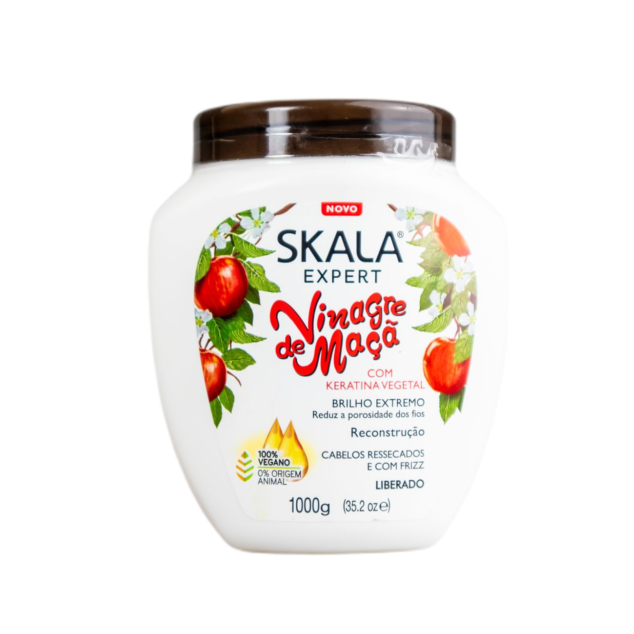 Skala Treatment Cream Creme De Tratamento Vinagre De Maçã / Treatment Cream Apple Cider Vinegar Treatment Cream - Skala