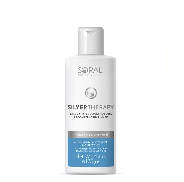 Sorali - No Frizz Silver Therapy Lissage brésilien à la kératine anti-jaunissement - 120 ml