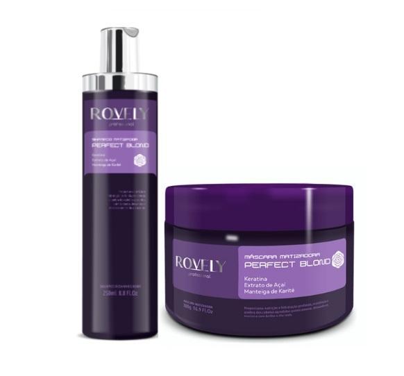 The Keratin Store Toning Kit Perfect Blond Keratin Acai Karite 2 Products - Rovely