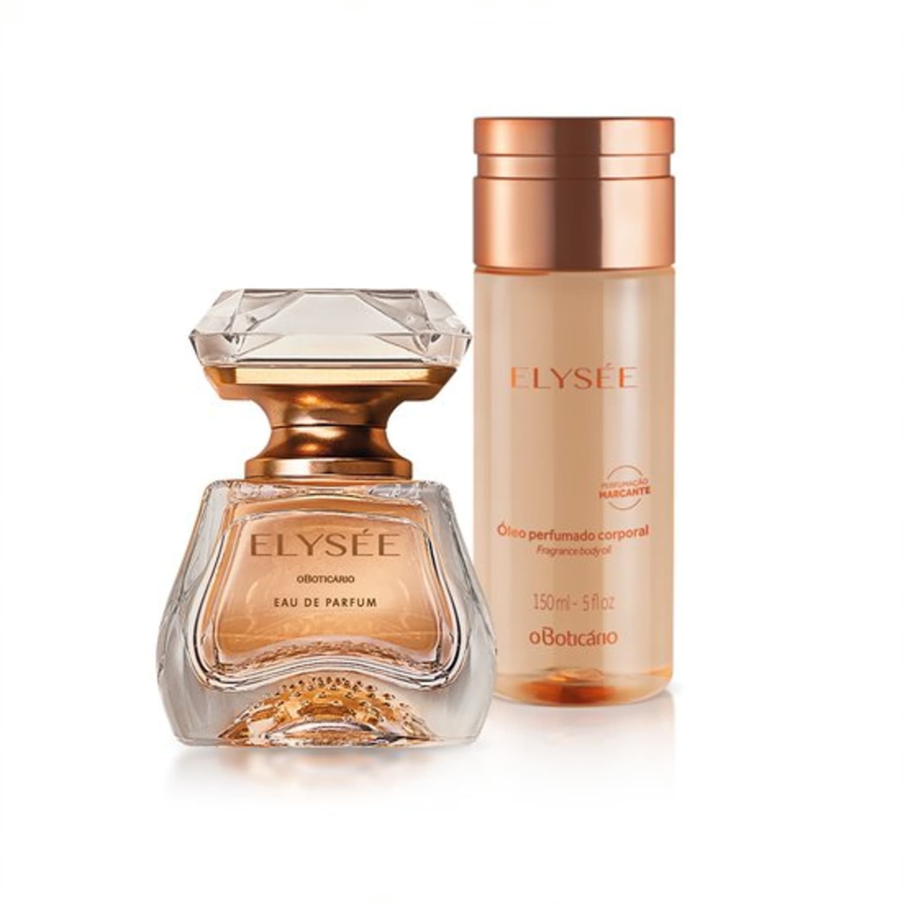 Kit Elysée: Eau De Parfum 50ml + Absolute Body Oil 150ml - o Boticario