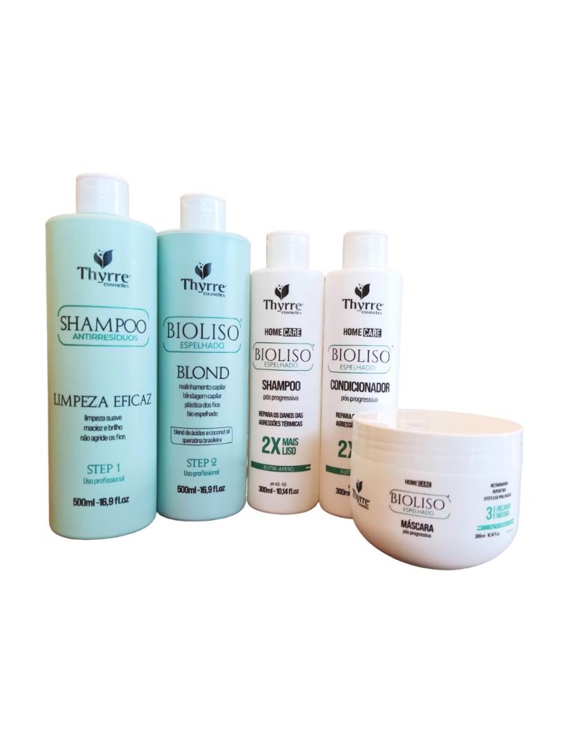 Kit de scellement biologique Thyrre BioLiso 2x 500 ml + 3 produits d'entretien à domicile