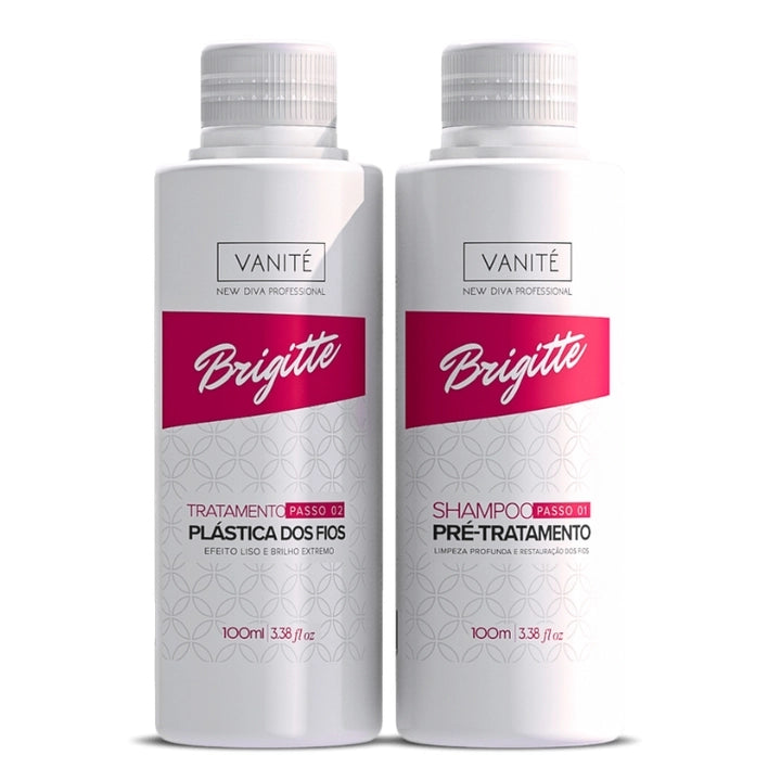 Vanité Brazilian Keratin Treatment Vanité Brigitte Kit 2x 100ml / 3.38 fl oz