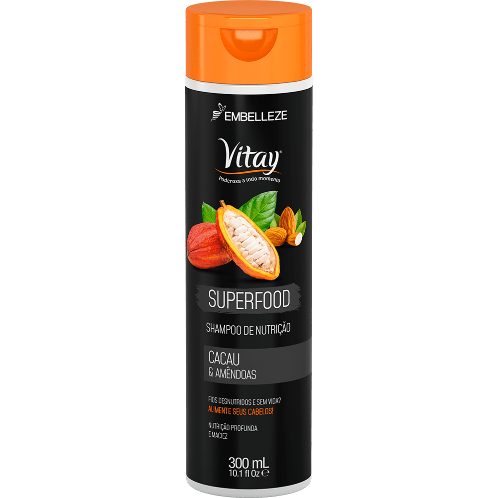 Vitay Shampoo Vitay Shampoo Superfood Cocoa And Almonds 300ml