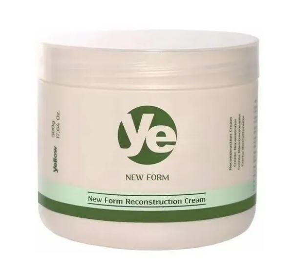 Yellow Brazilian Keratin Treatment New Form Chemically Treated Damaged Hair Reconstruction Cream 500g - Yellow