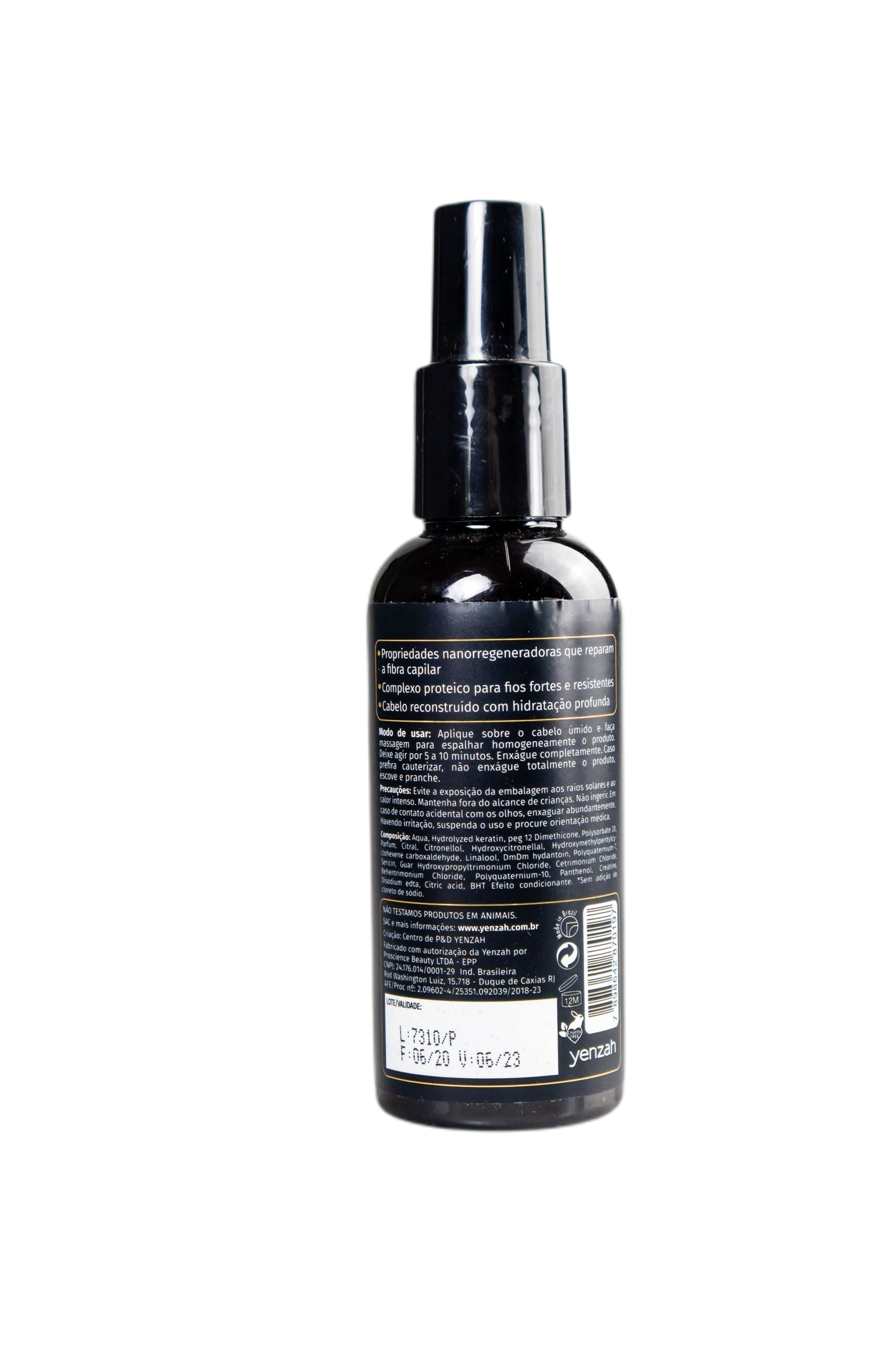 Yenzah Hair Mask SAVE Hair Reconstructor Liquid Keratin 120ml - Yenzah