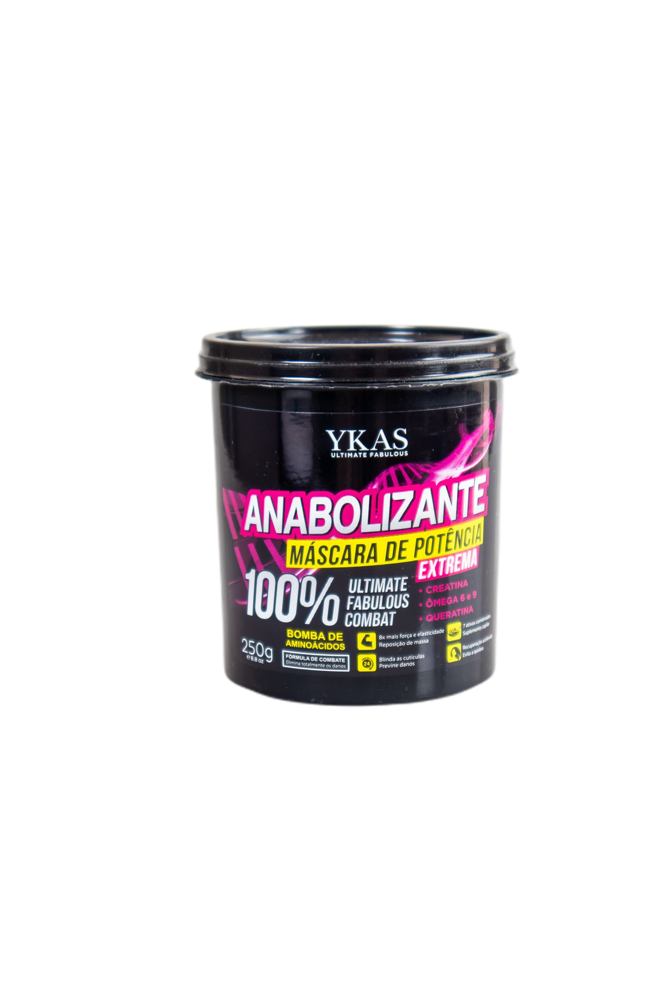 Ykas Hair Mask Anabolic Hair Treatment Extreme Power Mask Ultimate Fabulous Combat 250g - Ykas