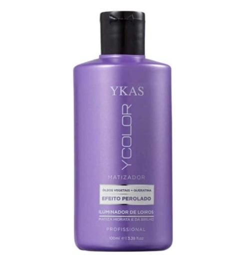 Ykas Hair Mask Ycolor Tinting Pearly Effect Illuminator Keratin Vegetable Oil 100ml - Y-Kas